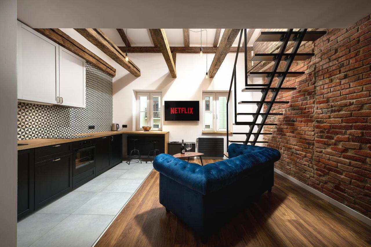 Apartamenty Piotrkowska 37 Loft W Centrum Lodzi Klimatyzacja Eksteriør billede